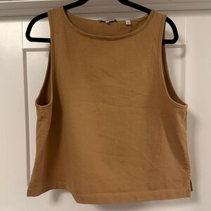 Vince Tan Sleeveless Tank Top